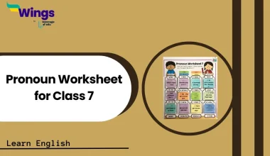 pronoun worksheet for class 7