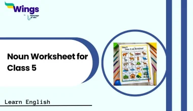 Noun Worksheet for Class 5 with answers