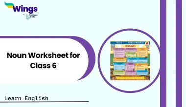 Noun Worksheet for Class 6 with answers