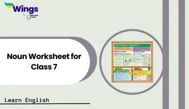 Noun Worksheet for Class 7 with answers