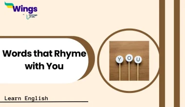 Words that Rhyme with You