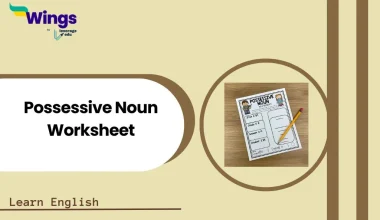Possessive Noun Worksheet