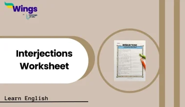 Interjections Worksheet with answers