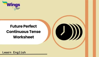Future Perfect Continuous Tense Worksheet