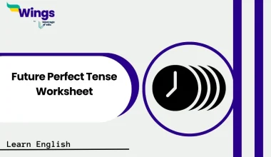Future Perfect Tense Worksheet Class 7