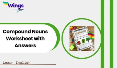 Compound Nouns Worksheet with Answers