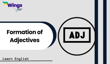 Formation of Adjectives