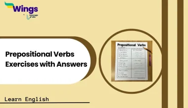 Prepositional Verbs Exercises with Answers