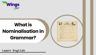 What is Nominalisation in Grammar