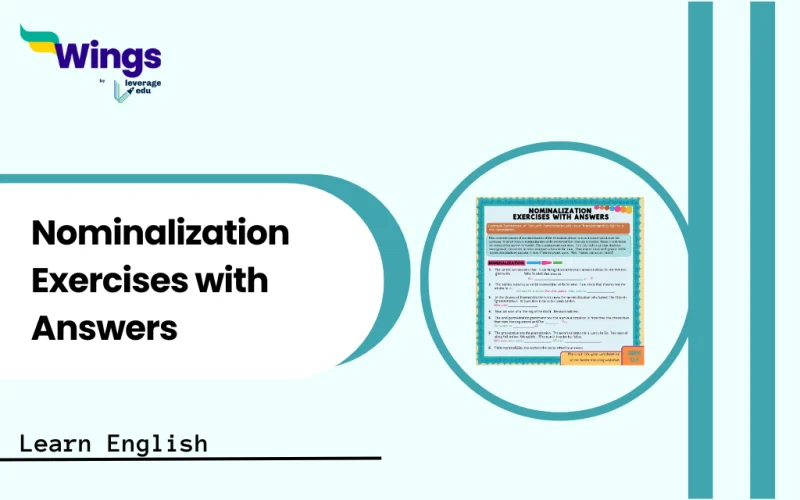 Nominalization Exercises with Answers