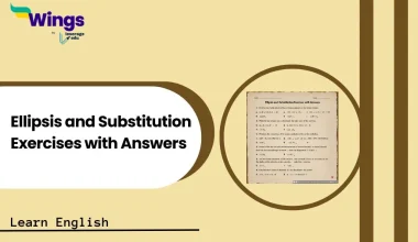 Ellipsis and Substitution exercises with answers