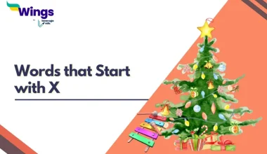 words that start with x