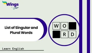 List of Singular and Plural Words