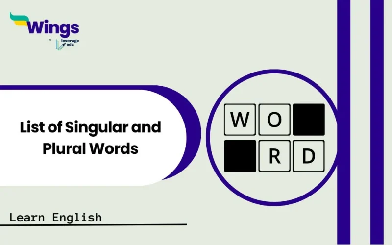 List of Singular and Plural Words