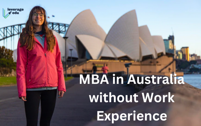 MBA in Australia without Work Experience