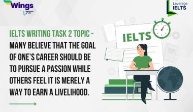 Many believe that the goal of one’s career should be to pursue a passion while others feel it is merely a way to earn a livelihood.