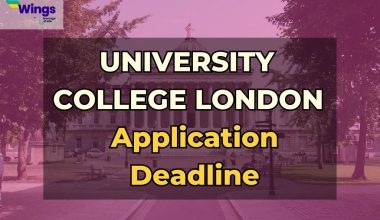 University College London application deadline