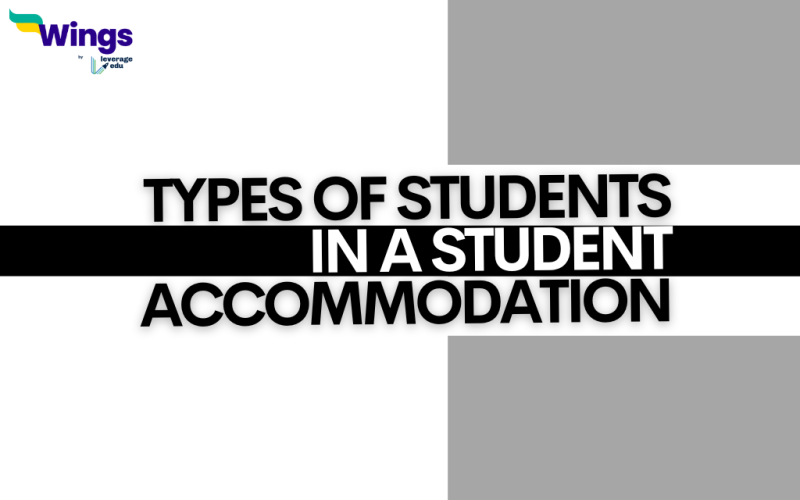 Types of students in a student accommodation