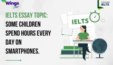 Some children spend hours every day on smartphones.
