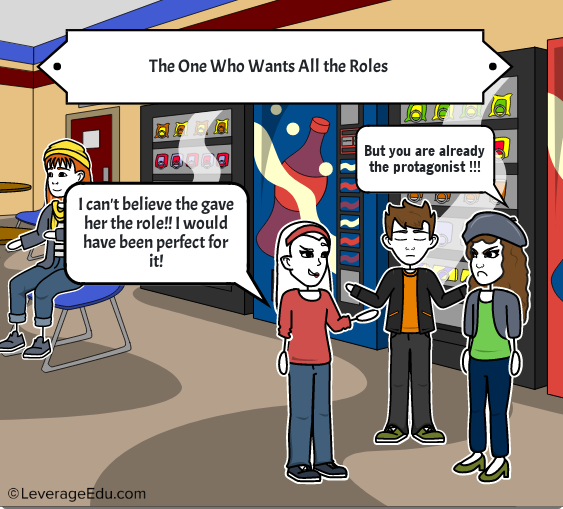 Types of people in a drama club