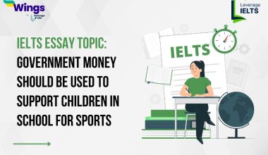 Government money should be used to support children in school for sports rather than to support professional sports and arts that perform for the general public