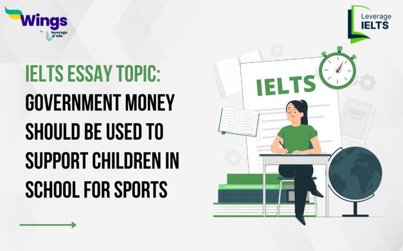 Government money should be used to support children in school for sports rather than to support professional sports and arts that perform for the general public