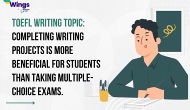 Completing writing projects is more beneficial for students than taking multiple-choice exams.