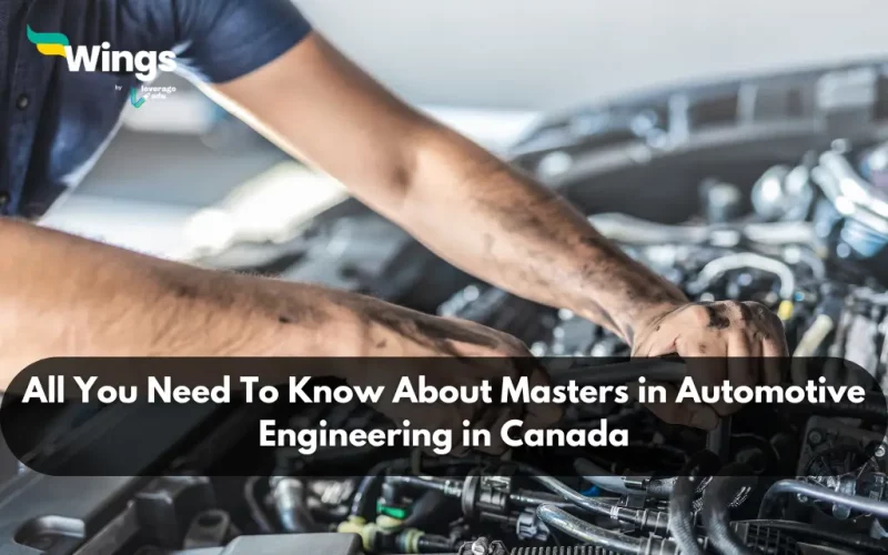 masters in automotive engineering in canada