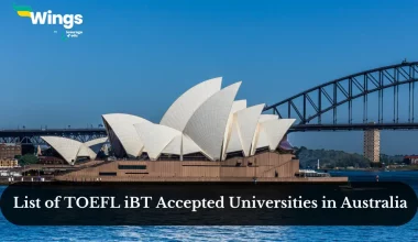 toefl ibt accepted universities in australia