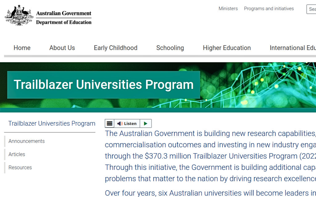 Study in Australia: See How Trailblazer Universities Program is Helping Students and HEIs