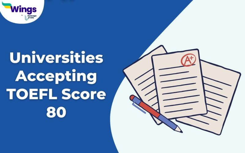 Universities Accepting TOEFL Score 80