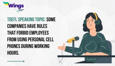 Some companies have rules that forbid employees from using personal cell phones during working hours.