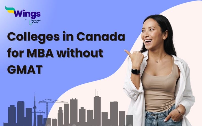 Colleges in Canada for MBA without GMAT