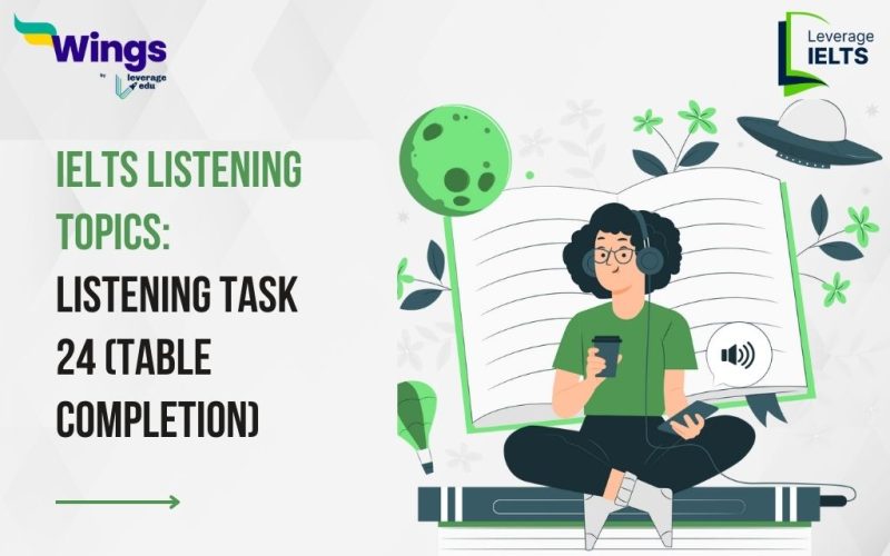 Listening Task 24 (Table Completion)