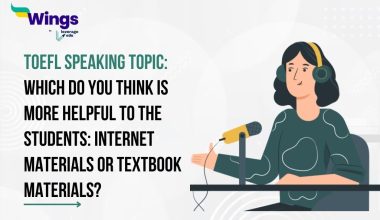 Which do you think is more helpful to the students: internet materials or textbook materials?