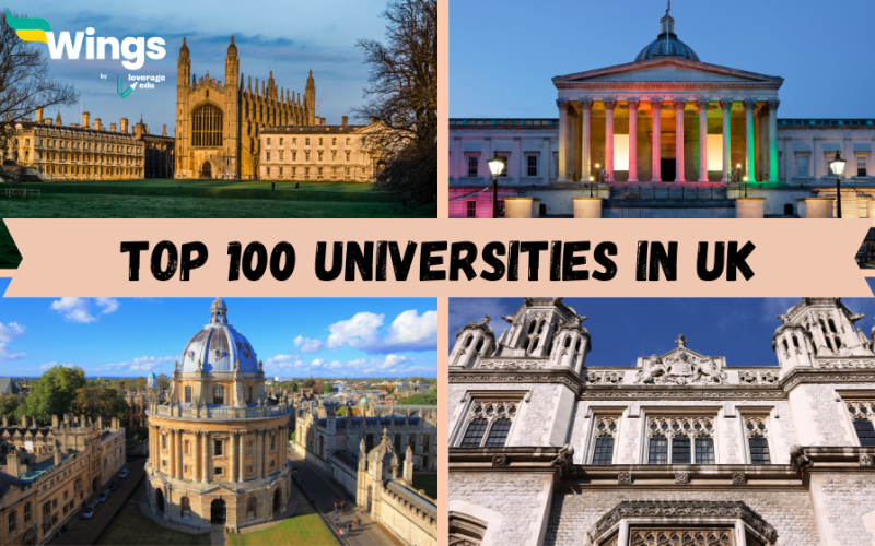 Top 100 Universities in UK