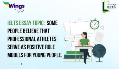 Some people believe that professional athletes serve as positive role models for young people.