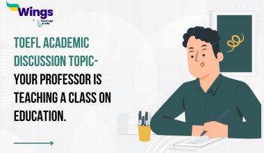 TOEFL Academic Discussion Topic- Your professor is teaching a class on education.