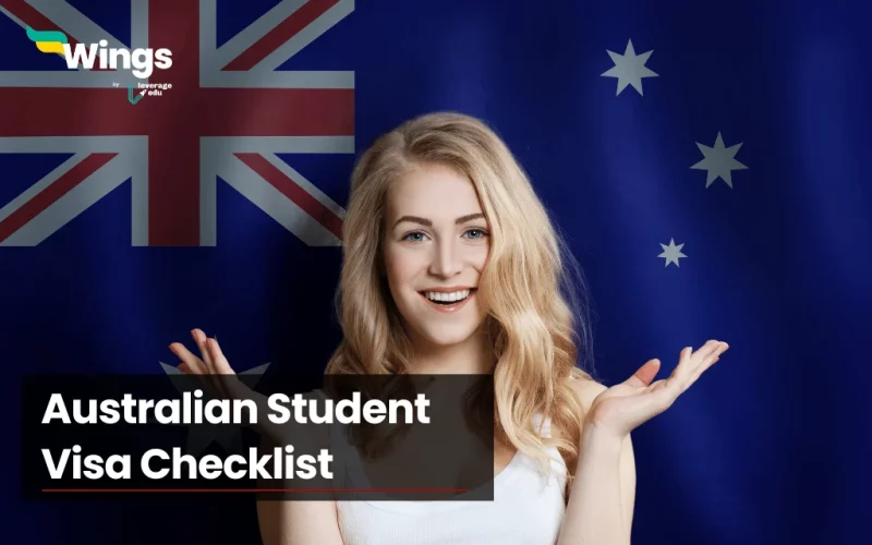 australian student visa checklist