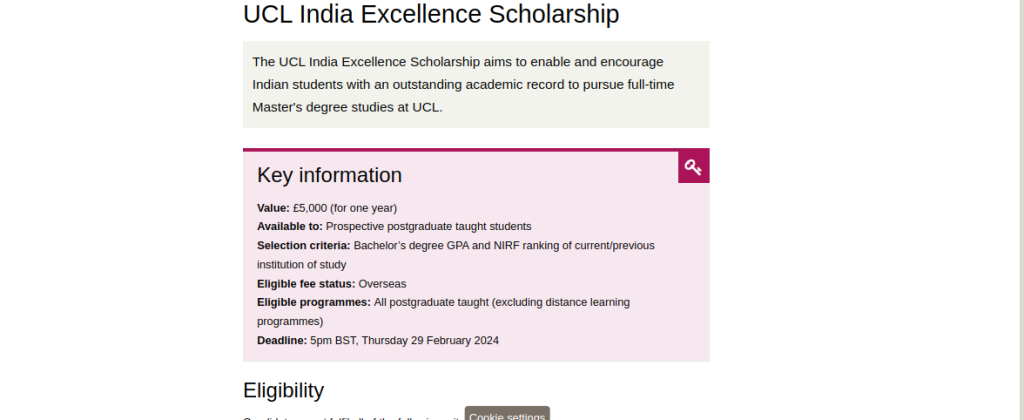 Study in UK: UCL Demonstrates a Commitment to India by Launching 100 New Master’s Scholarships & Summer School for Indian Students