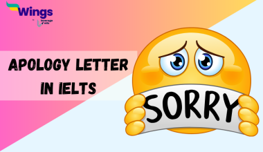 apology letter ielts