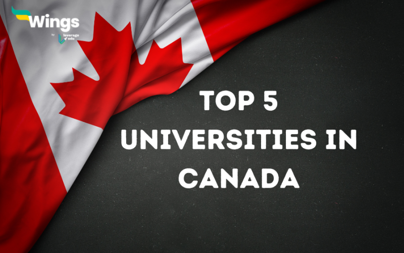 top 5 universities in canada