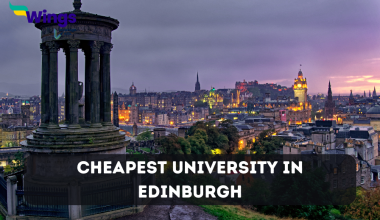 cheapest university in edinburgh
