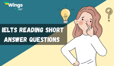 ielts reading short answer questions