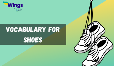 vocabulary for shoes