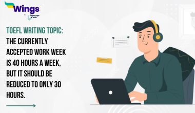 TOEFL Daily Writing Topic: The currently accepted work week is 40 hours a week, but it should be reduced to only 30 hours.