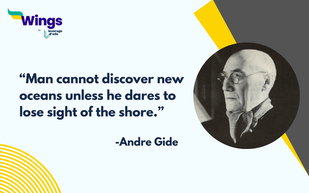 Safe Journey Wishes | Andre Gide Quote