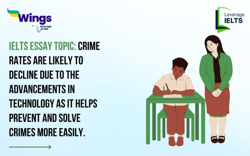 IELTS Daily Essay Topic: Crime rates are likely to decline due to the advancements in technology as it helps prevent and solve crimes more easily.