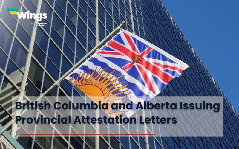 British Columbia and Alberta Issuing Provincial Attestation Letters