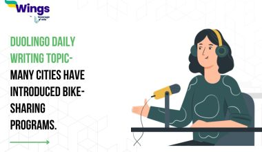 Duolingo Daily Writing Topic- Many cities have introduced bike-sharing programs.